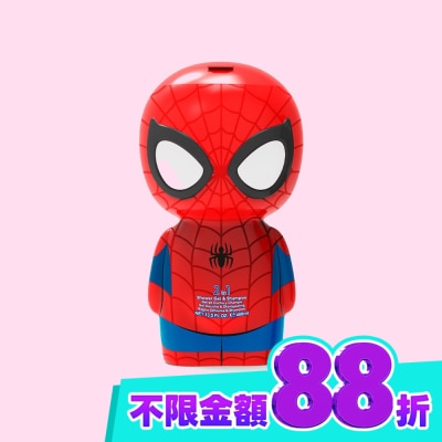MARVEL SPIDERMAN蜘蛛人限定版2合1沐浴洗髮精 400ml image