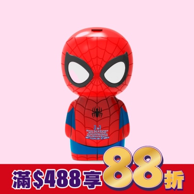 MARVEL SPIDERMAN 蜘蛛人限定版2合1沐浴洗髮精 400ml