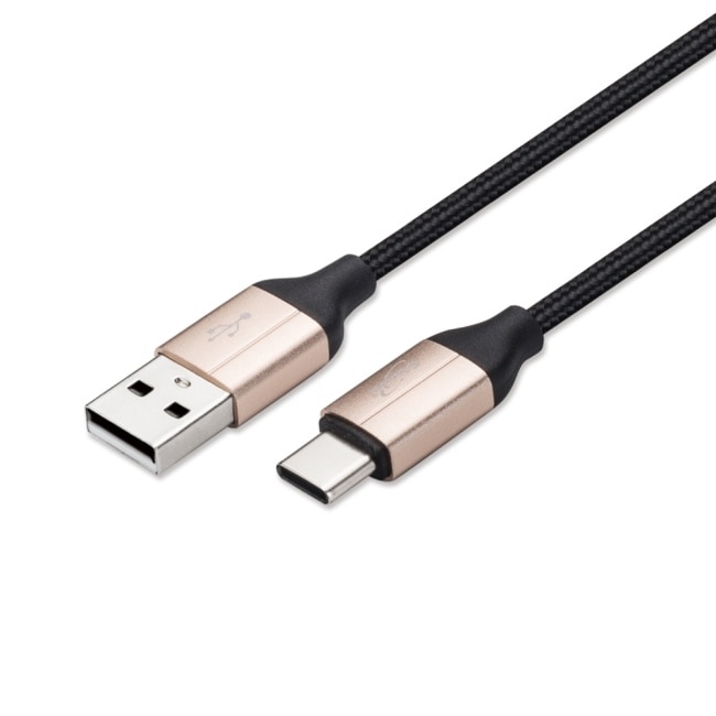 E-books XA12 Type C 高速QC3.0充電傳輸線1M-金
