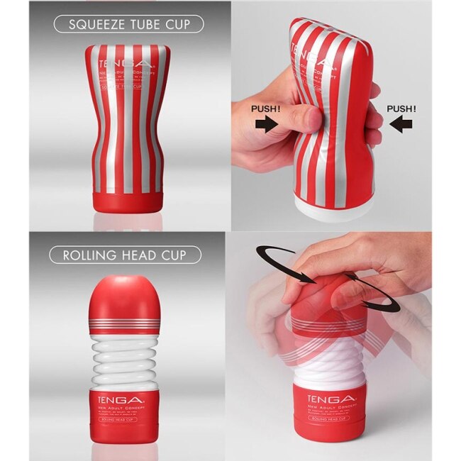 TENGA SQUEEZE TUBE CUP 揉捻杯 標準版 TOC-202