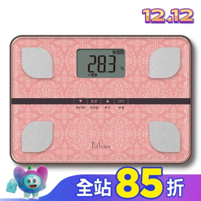 TANITA TANITA四合一體組成計FS-103粉紅