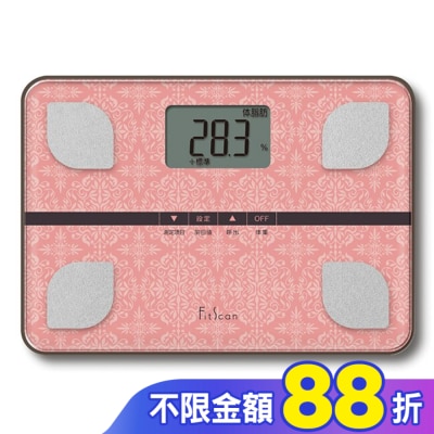 TANITA TANITA四合一體組成計FS-103粉紅