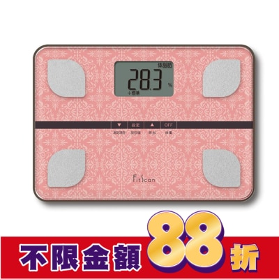 TANITA TANITA四合一體組成計FS-103粉紅