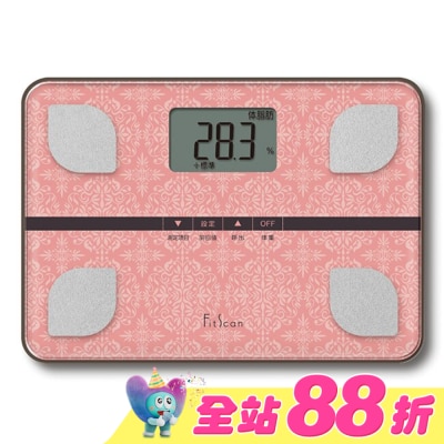 TANITA - TANITA四合一體組成計FS-103粉紅