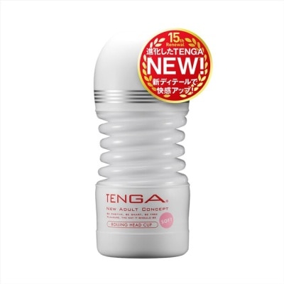 TENGA - TENGA ROLLING HEAD CUP SOFT 扭動杯 柔嫩版 TOC-203S