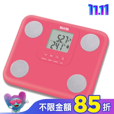 TANITA TANITA 九合一體組成計BC-730WH/PK(白色/粉色)