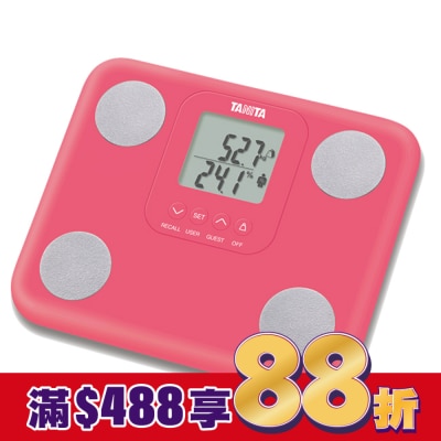 TANITA TANITA 九合一體組成計BC-730WH/PK(白色/粉色)