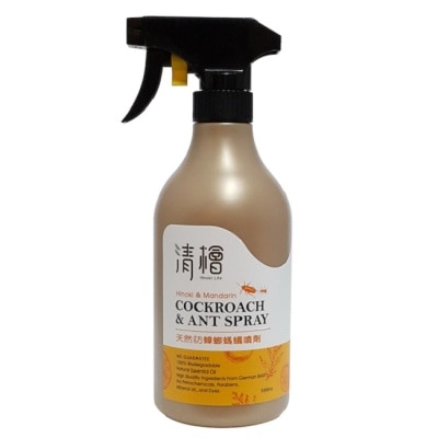 Hinoki Life 清檜 - 清檜-天然防蟑螂螞蟻噴劑500ml