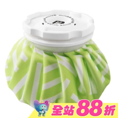 MUVA - muva大口徑冰熱雙效水袋-9吋 (綠格)