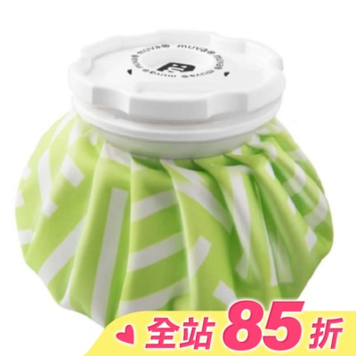 MUVA muva大口徑冰熱雙效水袋-9吋 (綠格)