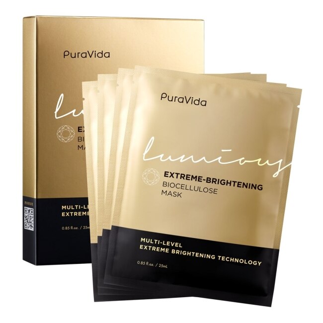 PuraVida奇肌美白生物纖維面膜