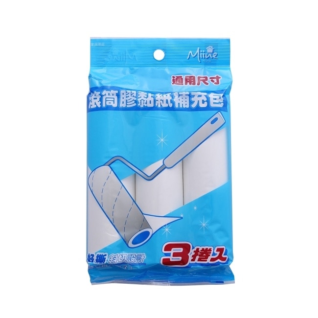 Miine 滾筒膠黏紙補充包3入 image
