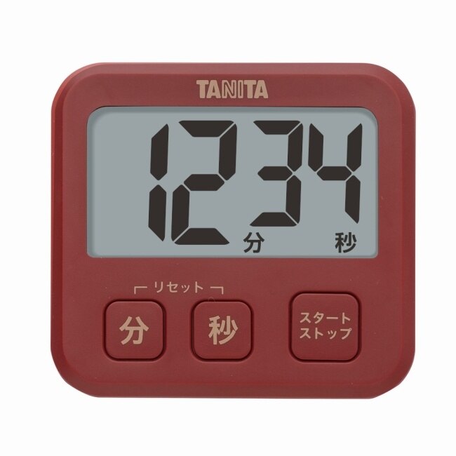 Tanita電子計時器TD-408 (酒紅) image