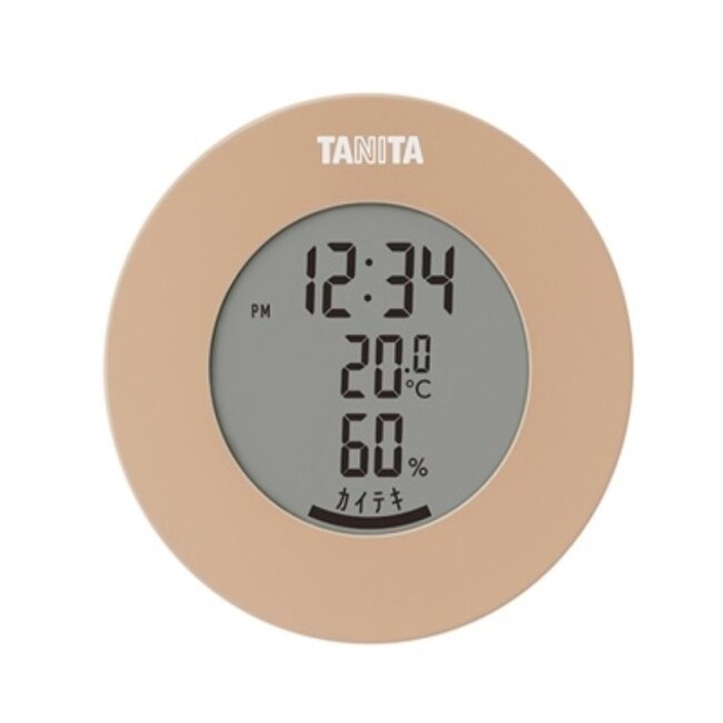 Tanita電子溫濕度計TT-585(米色)