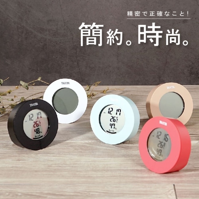 Tanita電子溫濕度計TT-585(米色) image