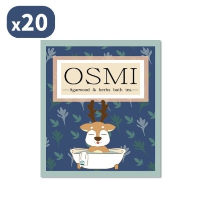 OSMI - OSMI-木質系草本香調淨身沐浴包15g 20包入/組