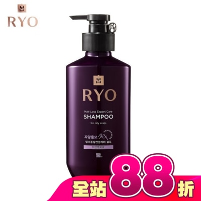 韓國Ryo呂 - 呂 滋養韌髮洗髮精400ml 油性頭皮適用