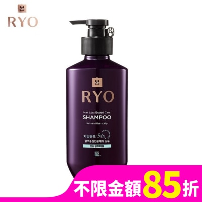 韓國Ryo呂 呂 滋養韌髮洗髮精400ml 敏感性頭皮適用