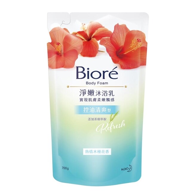 Biore淨嫩沐浴乳-熱情木槿花香 控油清爽型 700g