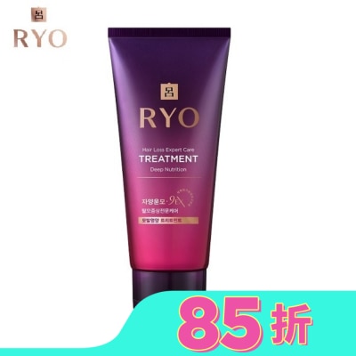 韓國Ryo呂 呂 滋養韌髮瞬護髮膜200ml 滋潤型