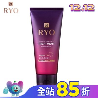 韓國Ryo呂 呂 滋養韌髮瞬護髮膜200ml 滋潤型