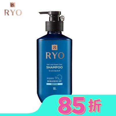 韓國Ryo呂 呂 滋養韌髮洗髮精400ml 去屑專用