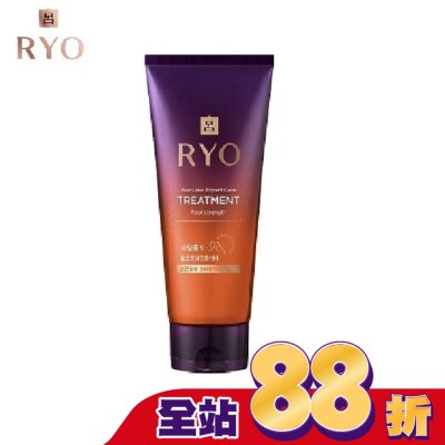 韓國Ryo呂 呂 滋養韌髮瞬護髮膜200ml 清爽型