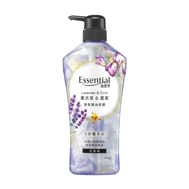 逸萱秀香氛精油修護洗髮精薰衣草&鳶尾700ML