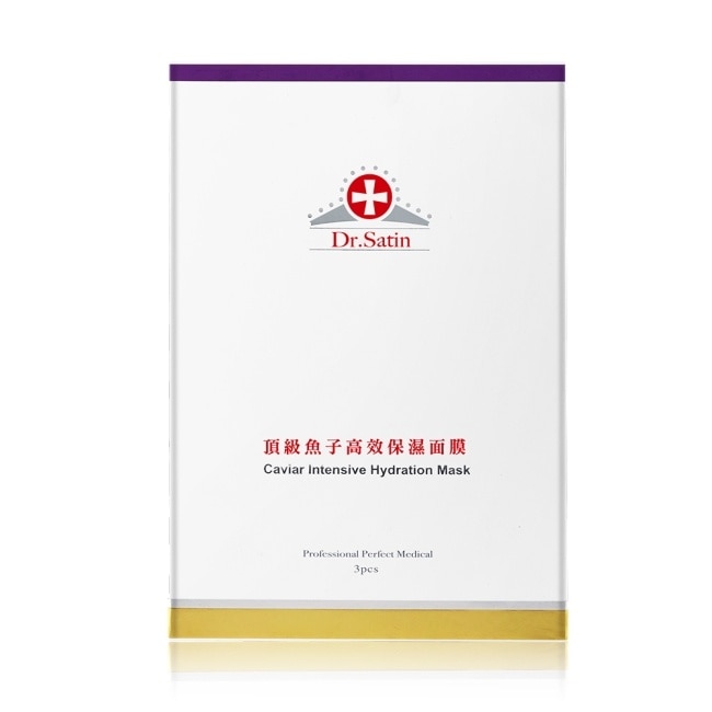 Dr.Satin頂級魚子高效保濕面膜3入