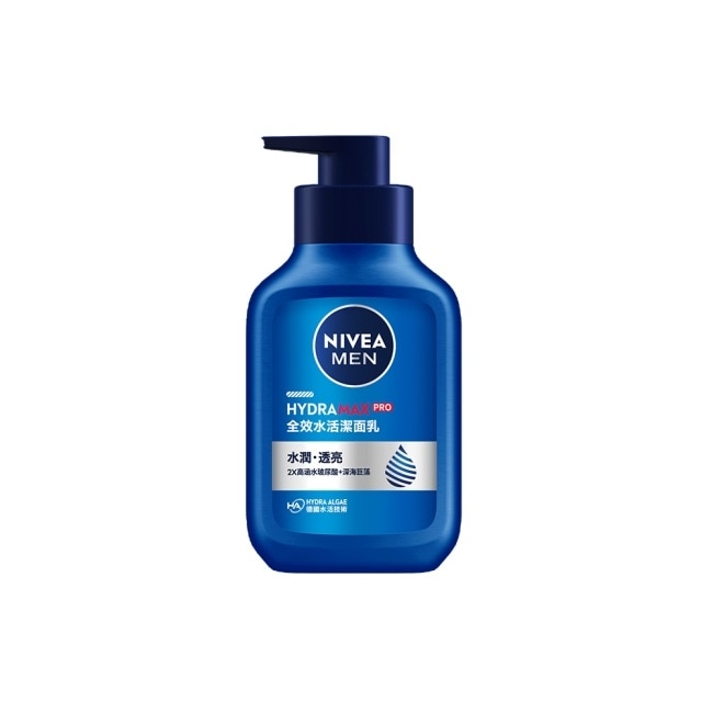妮維雅 NIVEA 男士全效水活潔面乳150ml
