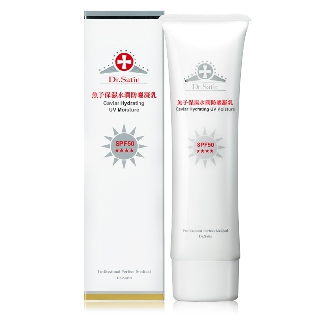 Dr.Satin魚子保濕水潤防曬凝乳SPF50 100ML