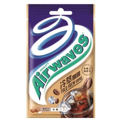 AIRWAVES Airwaves超涼無糖口香糖-冷萃咖啡口味28g
