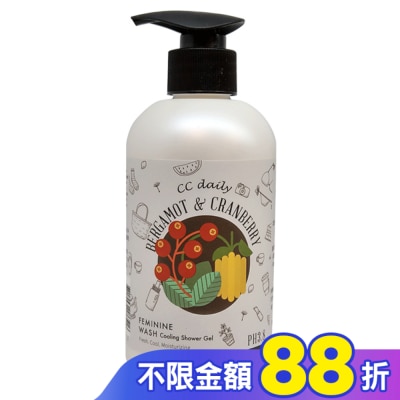 台塑生醫 CC daily私密肌淨味涼感潔淨露(佛手柑&蔓越莓)330g