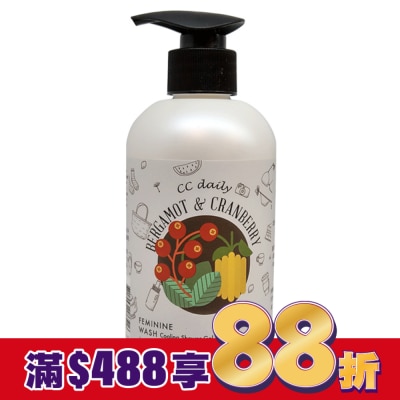 台塑生醫 CC daily私密肌淨味涼感潔淨露(佛手柑&蔓越莓)330g