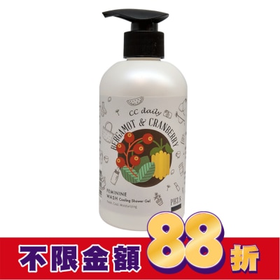 台塑生醫 CC daily私密肌淨味涼感潔淨露(佛手柑&蔓越莓)330g