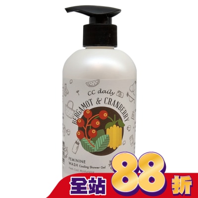 台塑生醫 CC daily私密肌淨味涼感潔淨露(佛手柑&蔓越莓)330g