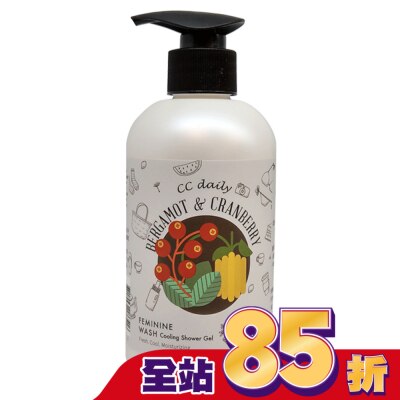 台塑生醫 CC daily私密肌淨味涼感潔淨露(佛手柑&蔓越莓)330g