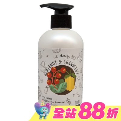 台塑生醫 - CC daily私密肌淨味涼感潔淨露(佛手柑&蔓越莓)330g