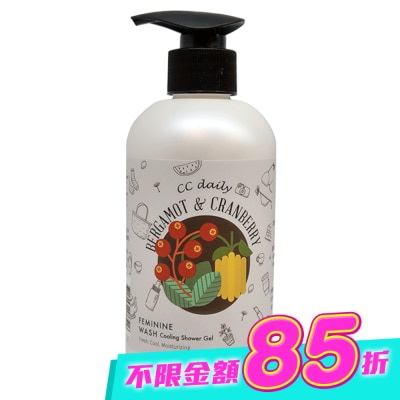 台塑生醫 - CC daily私密肌淨味涼感潔淨露(佛手柑&蔓越莓)330g image