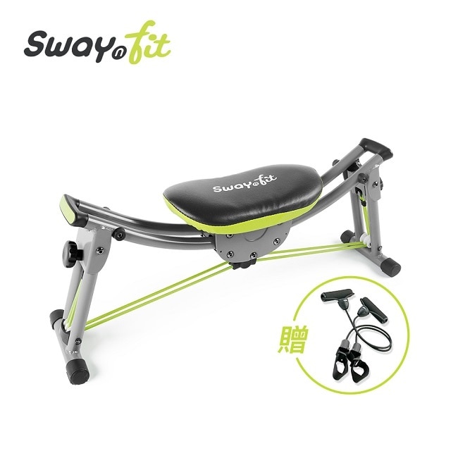 Sway N Fit搖擺健腹椅 (檸檬綠)附拉力繩