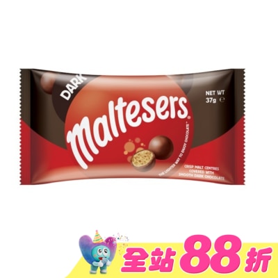 MALTESERS - MALTESERS 麥提莎麥芽脆心黑巧克力37g