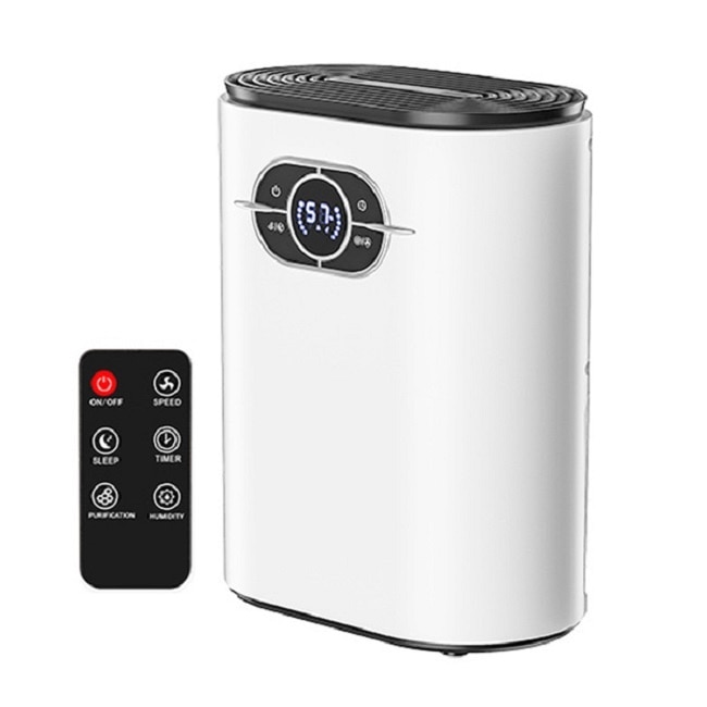 【CY 呈云】家用迷你電子防潮清淨/除濕機1200ml(遙控款) image