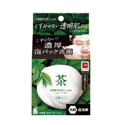 COW STYLE牛乳石鹼 - 牛乳石鹼 自然派綠茶洗顏皂80g