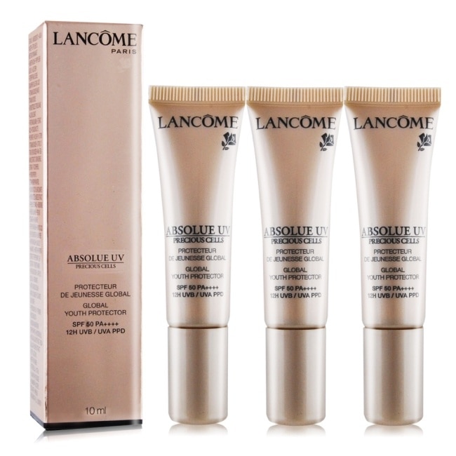LANCOME 蘭蔻 絕對完美極緻隔離霜SPF50/PA++++(10ml)X3-體驗組-專櫃公司貨