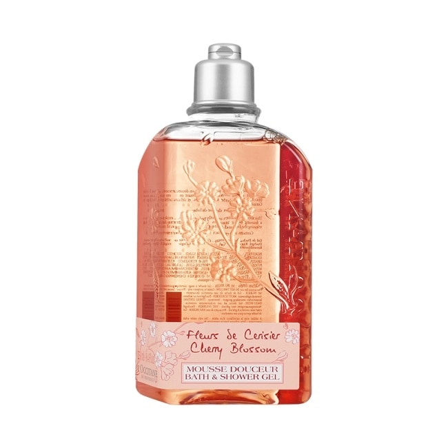 L’OCCITANE歐舒丹 櫻花沐浴膠(250ml)_國際航空版