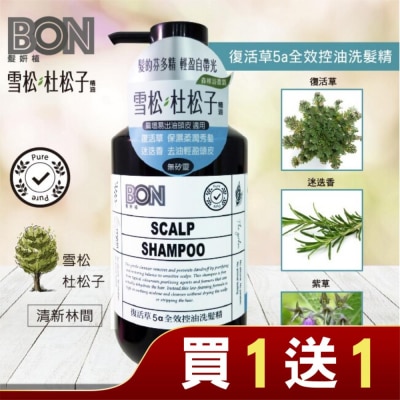 BONBON BON復活草5a全效控油洗髮精550ml