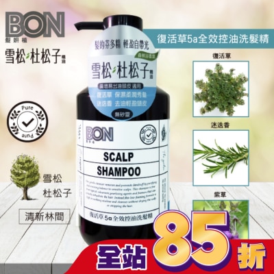 BONBON - BON復活草5a全效控油洗髮精550ml