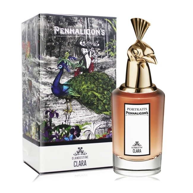 PENHALIGONS 潘海利根 孔雀淡香精 Clandestine Clara(75ml)-國際航空版 獸首系列