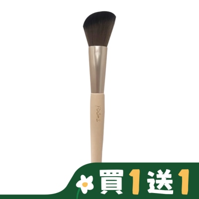YOSHI YOSHI 時尚奶茶色-斜角腮紅刷