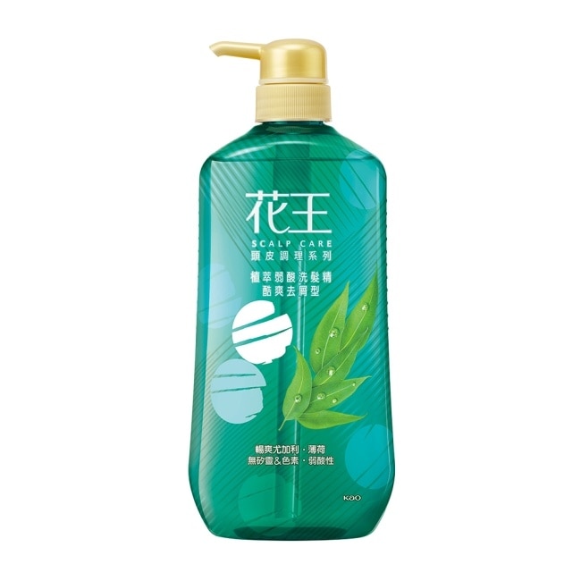 花王植萃弱酸洗髮精酷爽去屑型750ML image